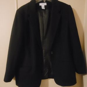 Sag Harbor wool jacket plus size 16 W